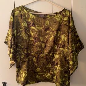 Silk Blouse by Kenar, NWOT